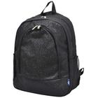 Mochila NGIL Canvas School Glitter-Black para crianças e adultos