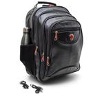 Mochila Notebook com Trava Anti Furto e Entrada USB Preto