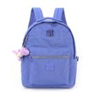 Mochila Notebook Crinkle Up4You Com Chaveiro Pelúcia Violeta