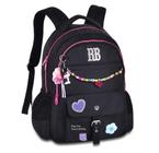 Mochila Nylon Miçangas Rebecca Bonbon 17,5" - Coleção 2025