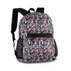 Mochila Overblack Costas Casual Estampa Urbana Juvenil