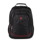 Mochila para Notebook Executiva Swissland SL04002 em Poliester Reforçada 18" Preto com Vermelho