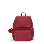 Mochila Pequena Kipling City Zip Funky Red