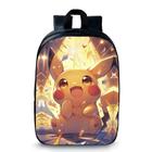 Mochila pequena pré escolar infantil anime pokemon - exo