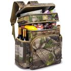 Mochila refrigeradora Laripwit 54 latas isolada à prova de vazamentos Camo