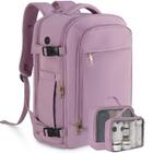 Mochila Rinlist Carry on 40L Roxa aprovada por voo 46x32,5x20cm