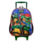 Mochila Rodinha Escolar infantil Tartarugas Ninja Xeryus 11870