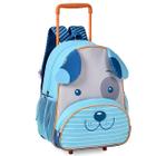 Mochila Rodinha Infantil Bebê Cachorrinho Pets Clio