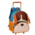 Mochila Rodinha Infantil Bebê Cachorrinho Pets Clio