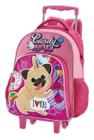 Mochila rodinha infantil candy pet unicórnio 7027fuseco