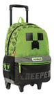 Mochila Rodinha Minecraft G Plus Creeper Game 066173 Sestini