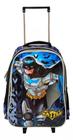 Mochila rodinhas Battle ponto verde AZUL