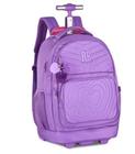 Mochila Rodinhas Reforçada Rebecca Bonbon Metalassê Oficial Clio RB24673