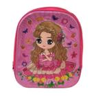 Mochila Rosa Infantil Princesas