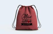 Mochila Saco Amo Minha Mãe Mãe Como é Grande Meu Amor