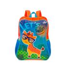 Mochila Sestini M Girafa 15 Litros Azul e Laranja