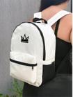 Mochila Small COROA Bolsa Escolar Trabalho Viagem Mala Faculdade Fut masculina feminina .