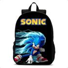 Mochila Sonic Escolar Bolsa Infantil Volta As Aulas Novidade