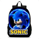 Mochila Sonic Escolar Bolsa Infantil Volta As Aulas Novidade