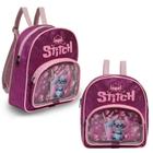 Mochila Stitch Costas Mini Bolsa Reforçada Adulto Criança