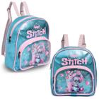 Mochila Stitch Costas Tam P Menina Alça Resistente Azul