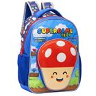 Mochila Super Game Costas Bebê Creche Escolinha Tam P