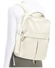 Mochila Suratio Laptop para mulheres e homens bege 30x13x43cm