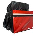 Mochila Térmica para Entregas Moto 45 Litros Isopor Laminado Lona Impermeável Entregador Pizza