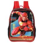 Mochila The Flash Dc Comics Escolar Infantil Preta Costas IS41211 - Luxcel