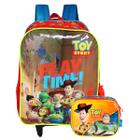 Mochila Toy Story Disney Rodinhas Lancheira Térmica Escolar - Luxcel