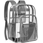 Mochila transparente PAMANO Transparent Heavy Duty para trabalhos universitários