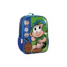 Mochila Turma da Mônica Verde MAXLOG - 41x30x14cm - 17,5L