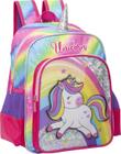 Mochila Unicórnio Infantil Feminina De Costas MIF5339