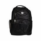 Mochila Unissex com 3 bolsos USB Preto