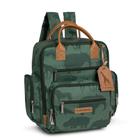 Mochila urban safari verde masterbag baby