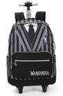 Mochila Wandinha - Escolar De Rodinhas - LUXCEL