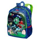 Mochila Zumbi Monstrinho Escolar Infantil Costas Tam G