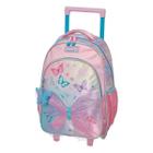 Mochilete Infantil Feminina Pacific Borboleta Rosa - 998BD01