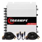 Modulo Amplificador Taramps Ts400x4 TS 400  2 Cabo Rca 5m  2 Cabo Y
