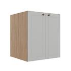 Módulo Balcao 60cm 2 Portas 100% MDF Cozinha Modulada Provence Robel Hanover/Fendi