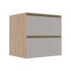 Módulo Balcão 70cm 1 Gaveta 1 Porta Basculante 100% MDF Cozinha Modulada Gold Robel Hanover/Fendi