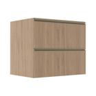 Módulo Balcão 80cm 1 Gaveta 1 Porta Basculante 100% MDF Cozinha Modulada Gold Robel Hanover/Hanover