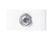 Módulo coaxial com conector sem placa branco