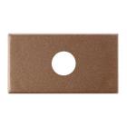 Modulo Com Furo Corten Fosco Recta Satin Blux