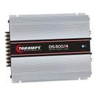 Modulo de Potencia Taramps DS-800X4 800RMS 4 Canais 2R 12,6VDC - Taramps