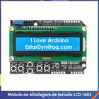 Módulo De Proteção De Teclado LCD De Tela Azul 1602 Para Arduino ATMEGA328 ATMEGA2560 Raspberry Pi - Estardyn