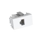 Módulo Dubai Jack RJ45 CAT.5E Branco Enerbras