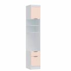 Módulo Mesa de Cabeceira 2 Portas 1 Gaveta Infinity Móveis Castro