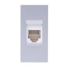 Modulo RJ11 Prata N1117 PR, Linha Unno Life, ABB