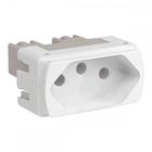 Modulo Schneider Miluz 1 Tomada 20A. 2P+T. Branca - S3B70350